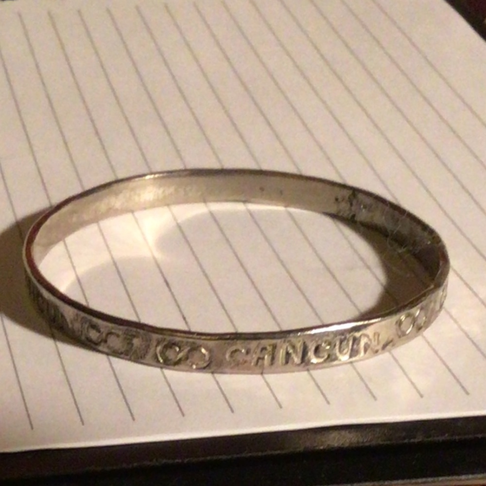 Sterling bangle bracelet